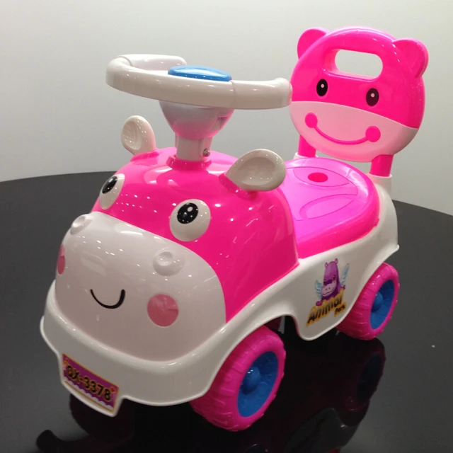 pink baby car