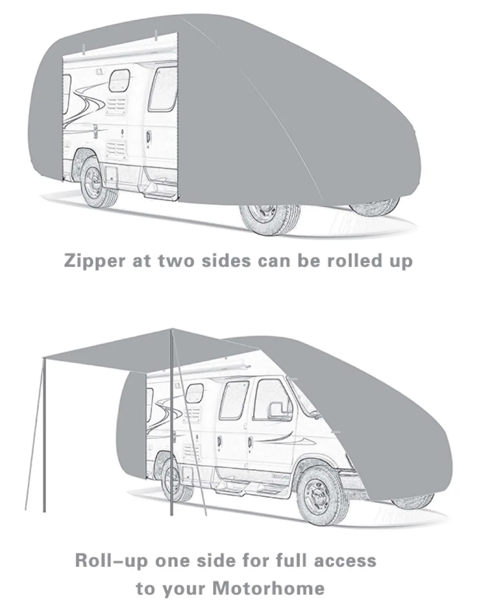 Tailored Class B Caravan Cover/rv Cover/motorhome Cover Buy Rv Cover