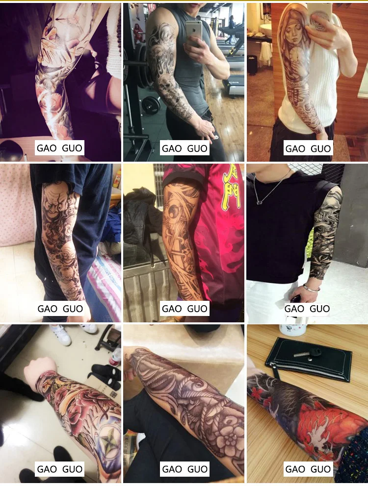 Wholesale Full Arm Sleeve Temporary Tattoo Designs For Men - Buy Men Sleeve  Tattoo,Tattoo Designs For Men,Tattoo Temporary Product on 