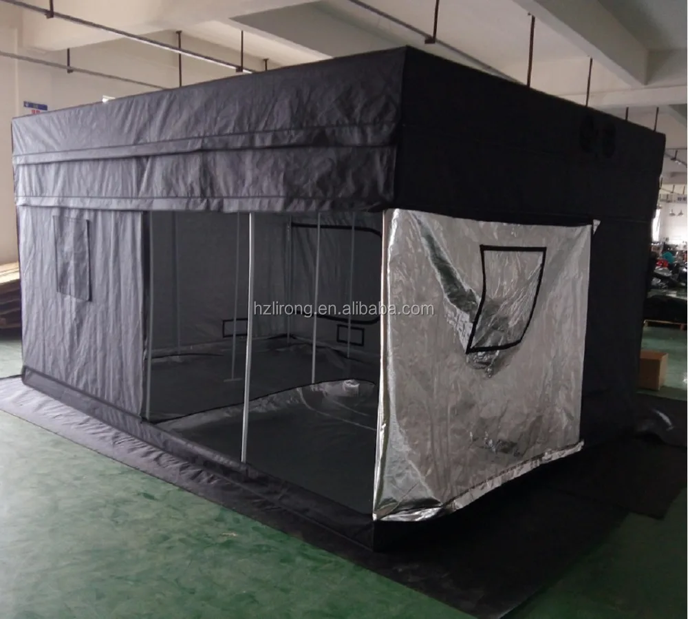 
Big size 600*300*200 Indoor Hydroponics 99% Highly Reflective Fabric 600D / 1680D Durable Mylar Plant Grow Tent 