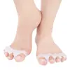 Gel Toe Separator Relieve Bunion Pain Toe Straightener Achilles Stretcher Silicone Finger Separator
