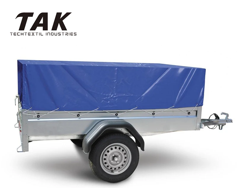 7x4 Waterproof Tarpaulin Canvas Utility Cargo Box Cage Trailer Covers ...