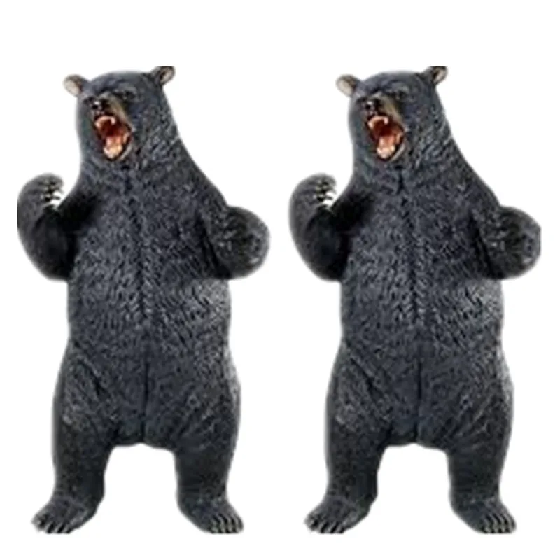 Outdoor Garden Fiberglass Resin Life Size Bear Statue For Sale Buy