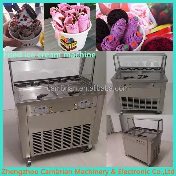 fry ice cream machine