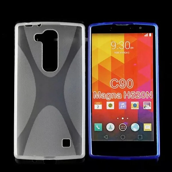 For LG magna H520N C90 MIx Colors X line TPU Soft Gel Case Cover