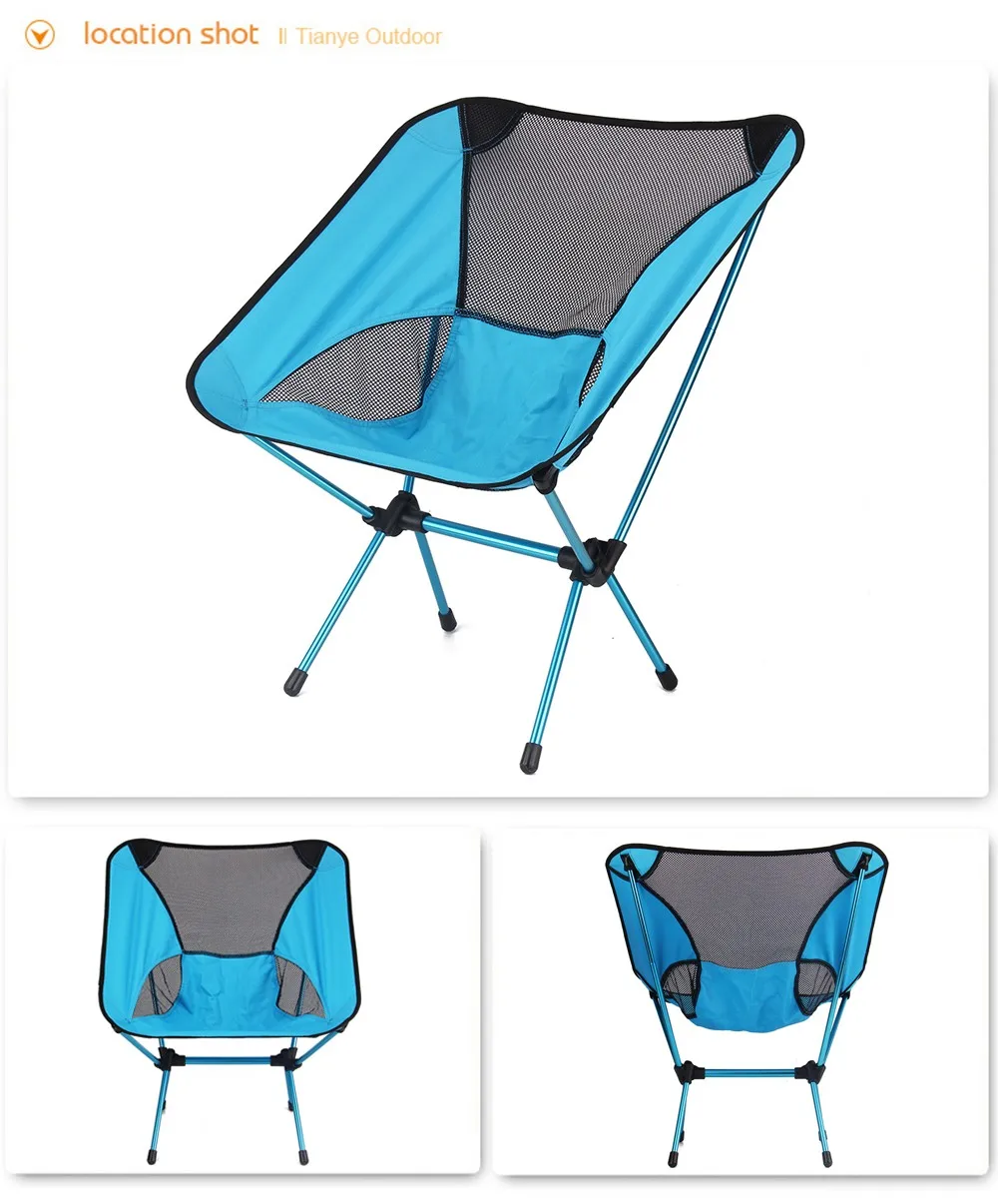 Tya Outdoor Furniture Popular Portable Lightweight Aldi Camping Chair