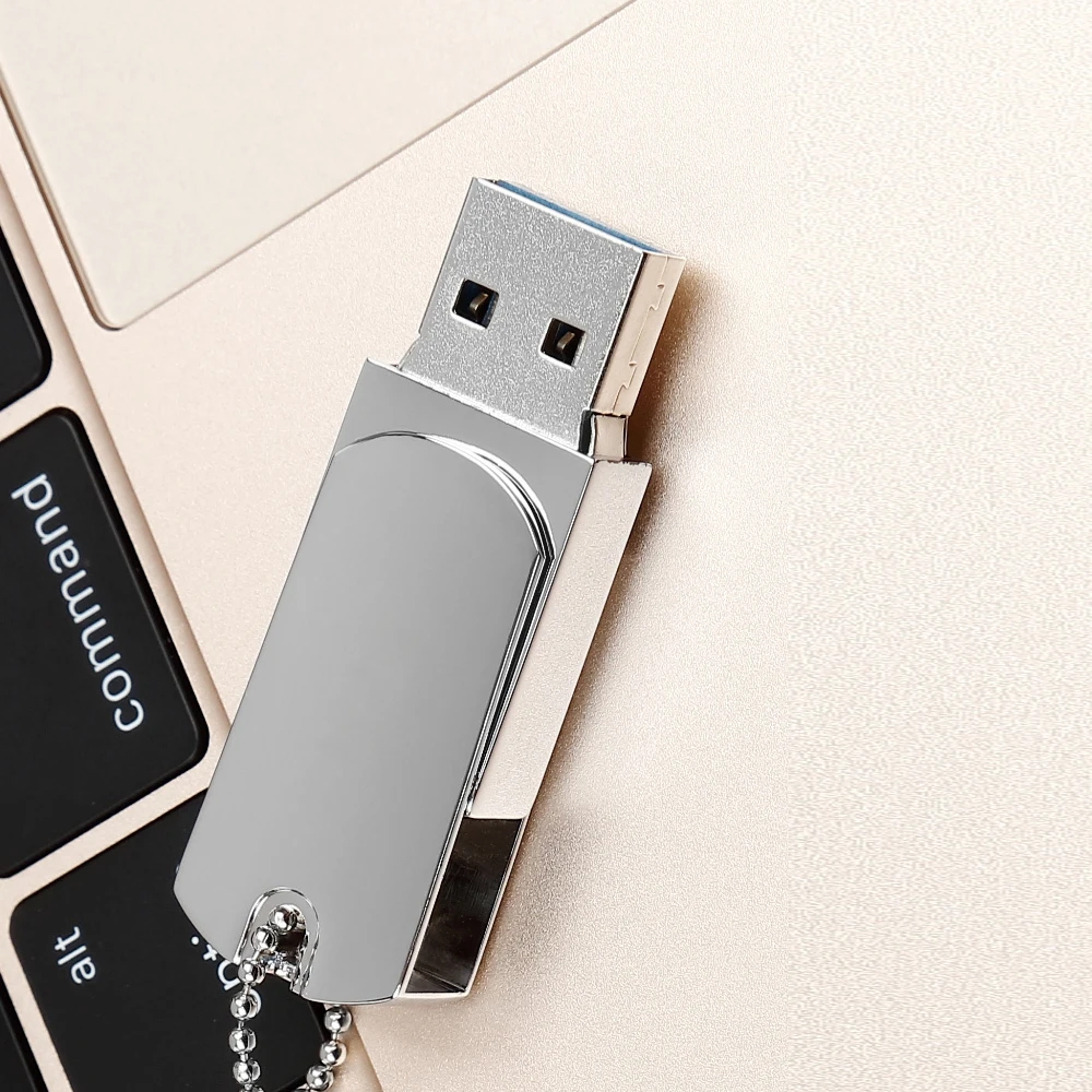 Stainless Steel USB 3.0Pen Drive 2gb Flash Drive Stick Flash Drive With Keych OD 