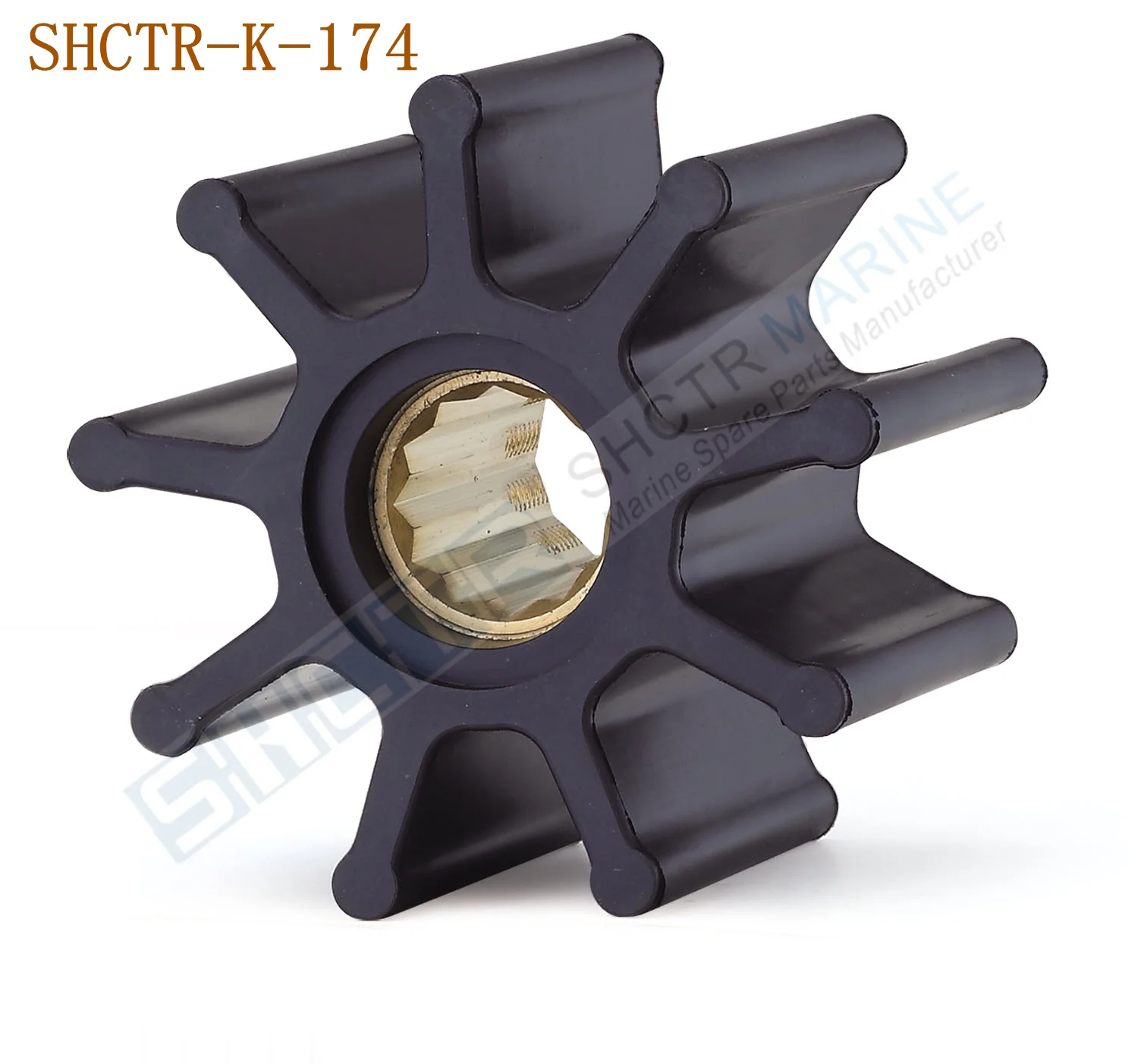 Flexible Impeller for JABSCO 6303-0001 JOHNSON 09-824P 824P 500138 18660-0121