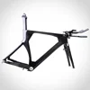 700C Time Triathlon 1-1/8'' 1-1/8'' Toray 700 1430G Cycling Carbon TT Frame