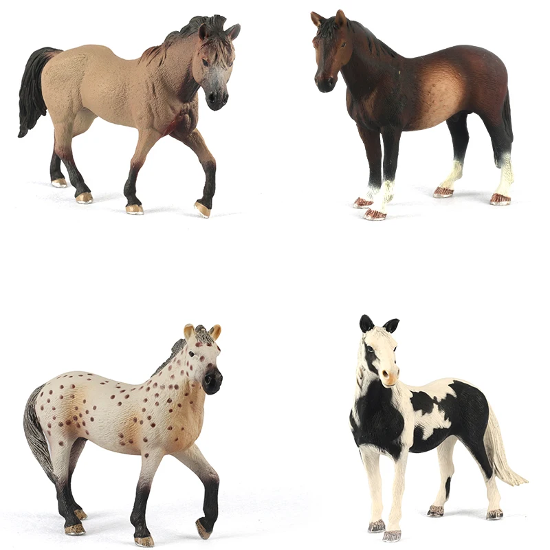 small plastic horses