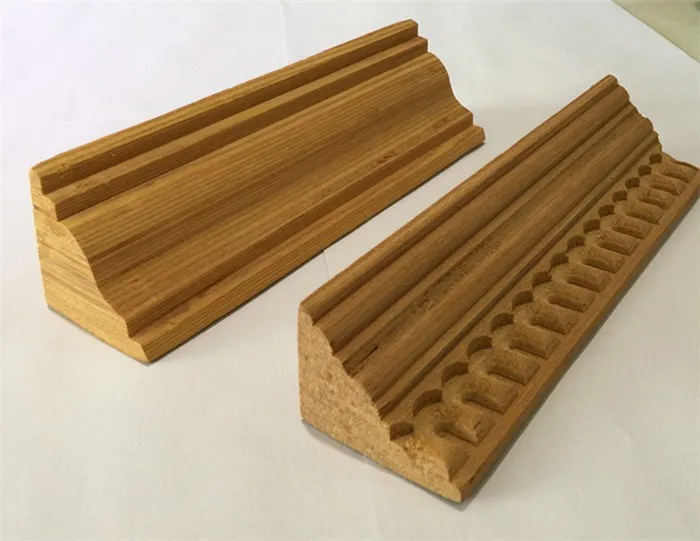 triangular wood moulding/teak wood carved moulding/engineered wood moulding