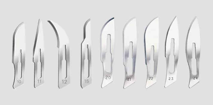 High Quality Carbon Steel Surgical Blades With CE ISO Approved