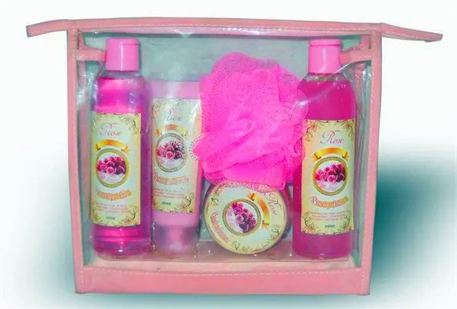 aromatic rose bath gift