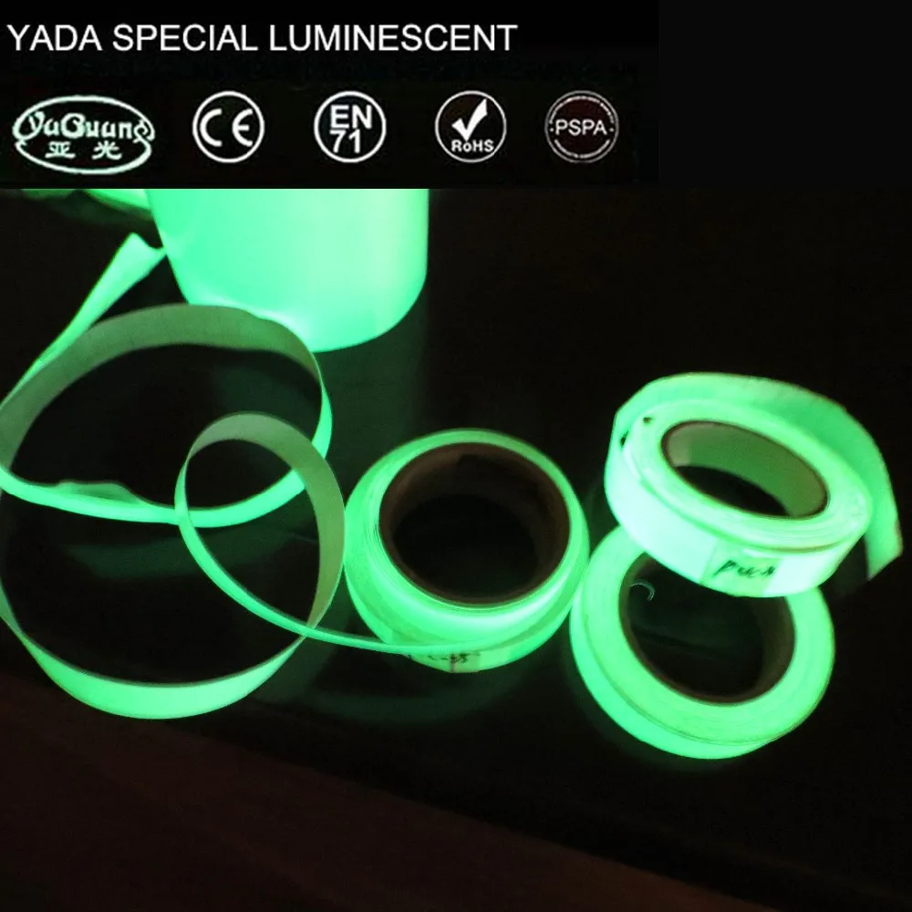 Photo Luminescent Luminous Tape/ Night Glow In The Dark Adhesive Pvc ...