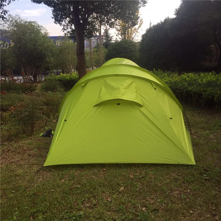 Ultra Light Waterproof Big Family Fiberglass Poles 6 Person Tent Travel