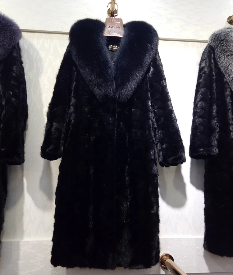 manteau vison véritable