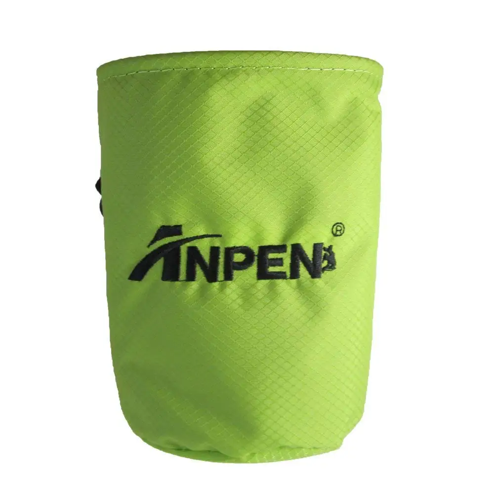 Rock Pursuit Rock Climbing Green Chalk Bag WaterProof Wear Resistance 100% Nylon