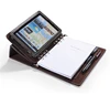Leather Portfolio Document Holder File Folder 6 Ring Binder for Samsung Galaxy Tab