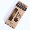 Custom factory price kraft paper earphone packaging box