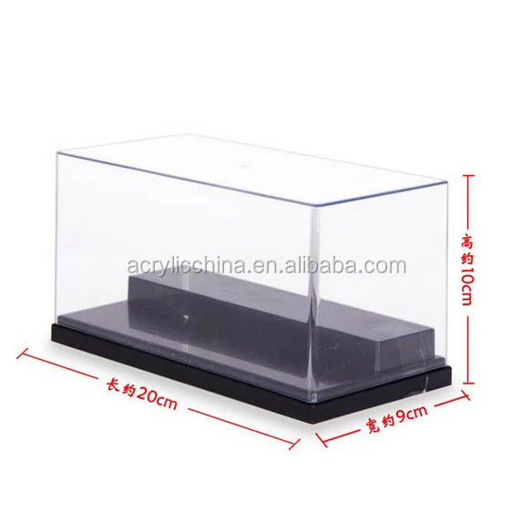 Show Case Style T Display Box Acrylic Lego Minifigure Glass Dustproof 3 Steps 