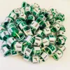 2017 easy to identify plastic aluminium racing pigeon foot ring PAK flag IN flag