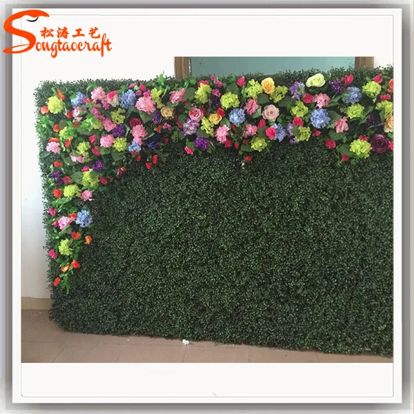 stylized plastic artificial  grass wall  artistic romantic 