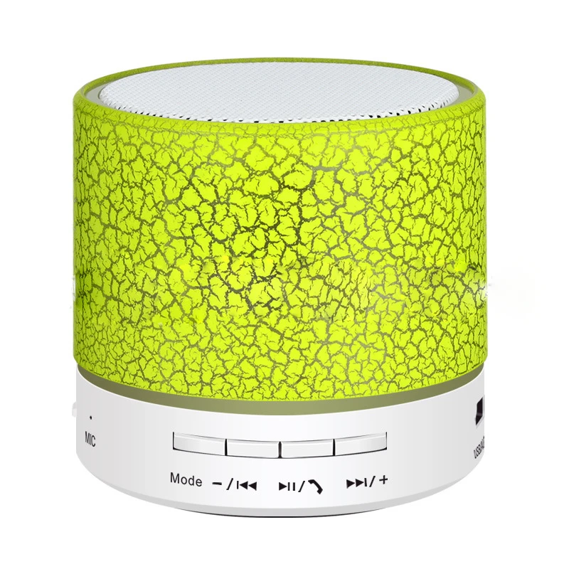 Promotion Products Gift Products Portable Mini Colorful LED Light Blue-tooth Speaker with FM Radio A9 wireless Speakers - ANKUX.COM