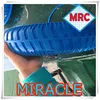 supper friction blue ram horn pattern 260x85 3 inch solid small rubber wheels