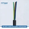 CE standard promotion pvc coated 22awg 30 awg 20 awg insulated flexible 3 /4 / 5 core wires