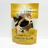 custom laminated aluminum reusable food grade packaging clear zip lock stand up pouch