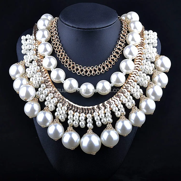 big pearl necklace