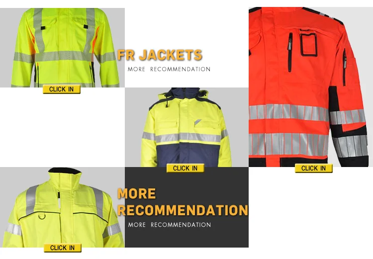 Hi Vis Electrician Workwear Fire Resistant Jacket - Buy Fire Resistant ...