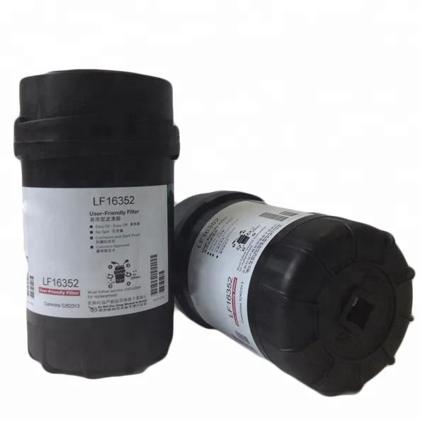 Full Flow Type Lubricating Oil Filter 5262313 Lf16352 For Isf2.8 Isf3.8 ...
