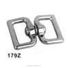 Model179Z Zinc Alloy nickel or chrome plated Swivel Rings