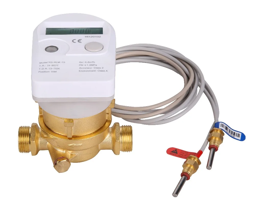 
Detachable single Jet Mechanical heat meter M-BUS, RS-485, Pulse output for choice 