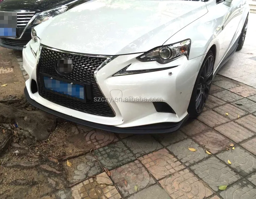 Lip Spoiler For Lexus Is250 Is300 F Sport Pu Front Bumper Lip Is250