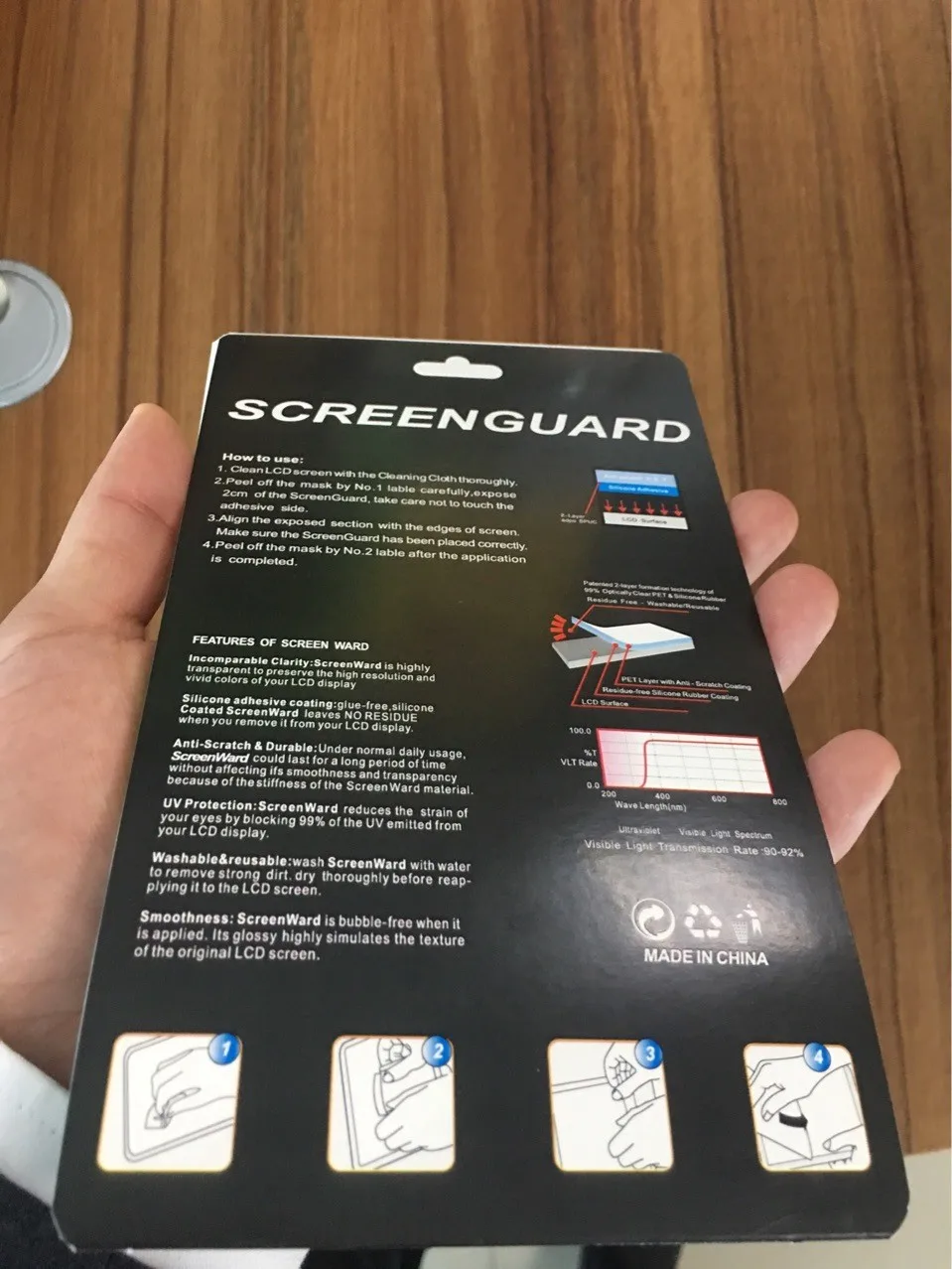 Hot selling Ultra-thin 0.25mm 9H Tempered glass film for Nintendo Switch screen protector with retail package