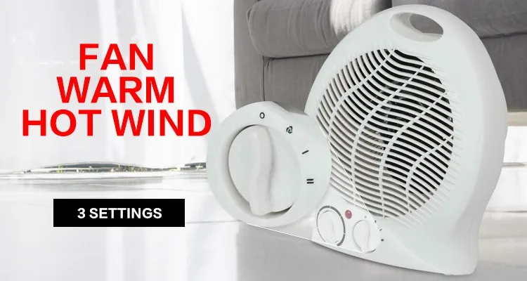 Home Heater, 2000W, Electric, Plastic - detail 8