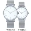 Hot selling alloy case mesh strap wrist quartz pair watch with Chinese movement for promotion