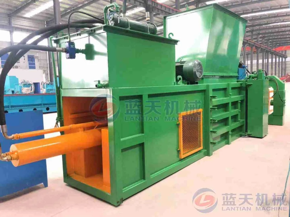 Cardboard Baling Press Machine Hydraulic Plastic Baler Used Clothes