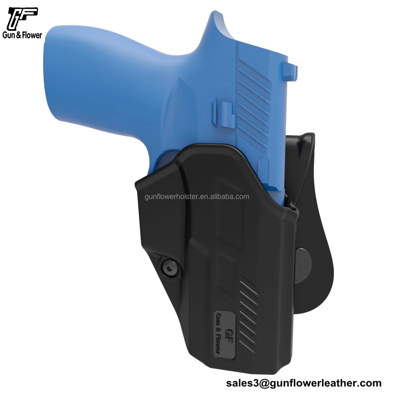 Owb Open Top Polymer Paddle Holster For Sig Sauer P320/glock17 19