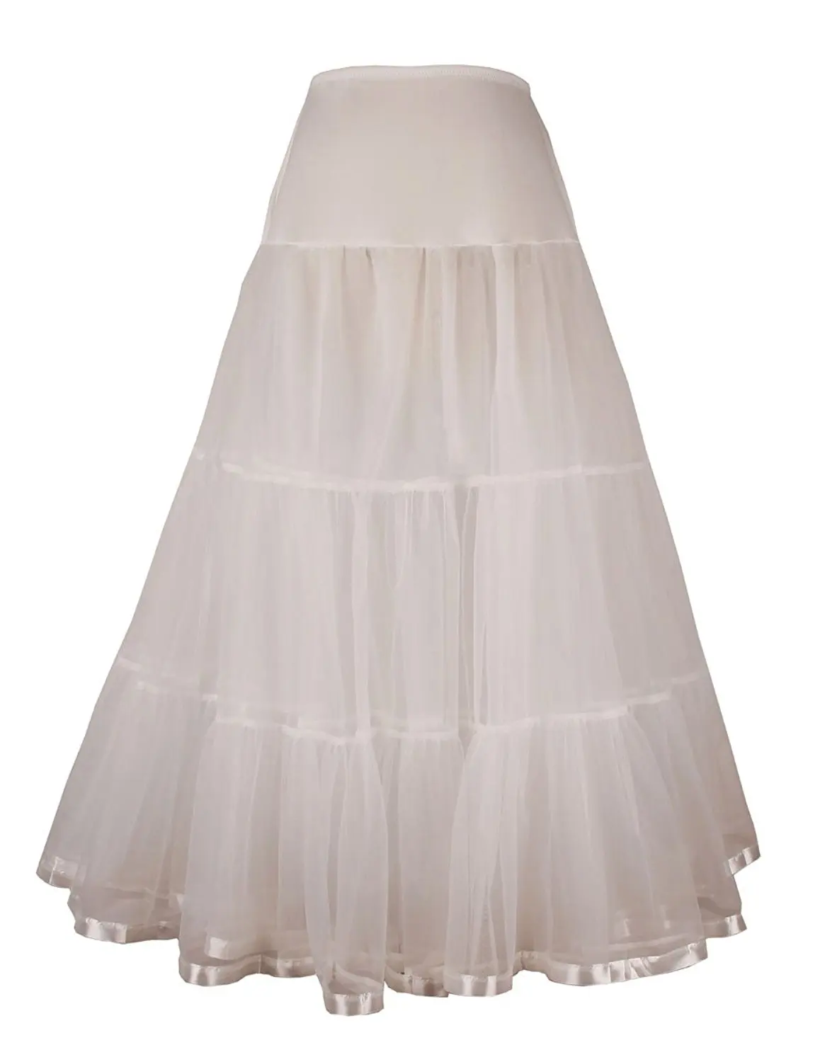 Half Slips Mlt 2 Hoop Mermaid Floor Length Wedding Dress Bridal