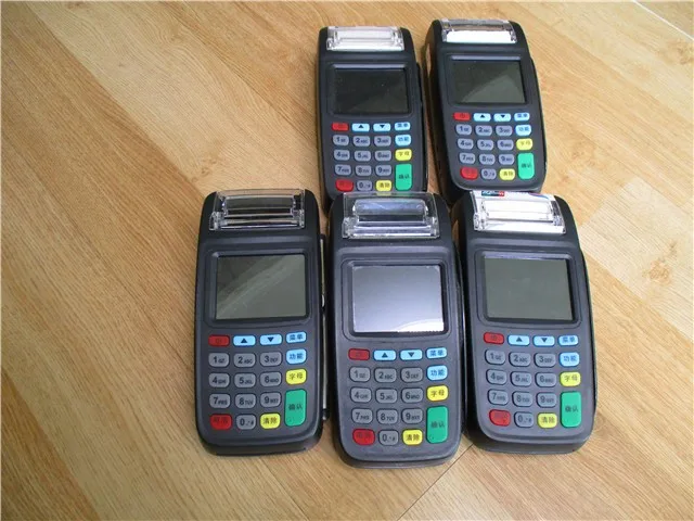 mobile card reader with printer