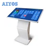 2019 September Special Offer Floor Stand 32" K Type LCD Digital Signage Interactive Touch Screen Totem Information Kiosk