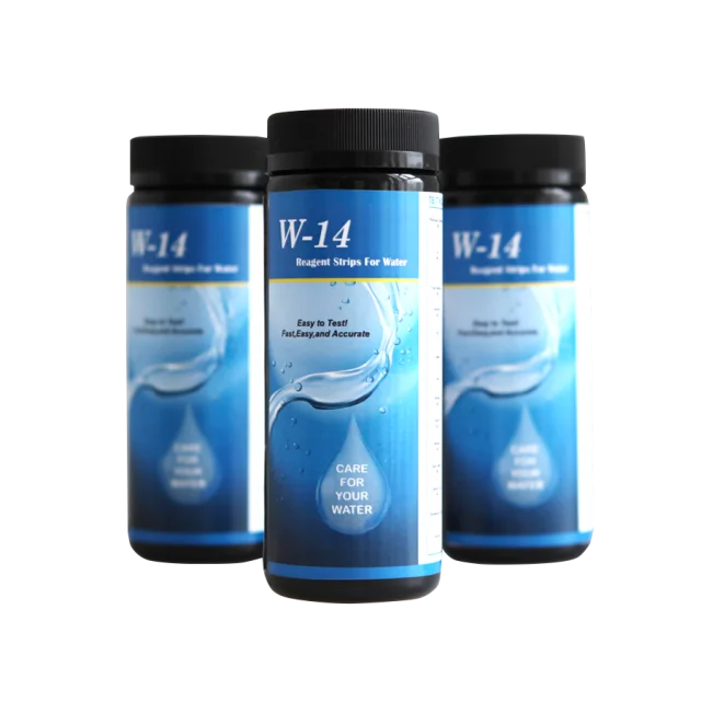 alcalinidad Mide la dureza 10 x Tiras de analisis agua potable y calidad cloro y pH