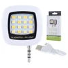 2017 Universal USB Rechargeable LED Selfie Flash Light With Micro USB For Camera