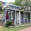 China Factory Construction Frame Steel Structure Building Luxurious Prefab Villa For Sale