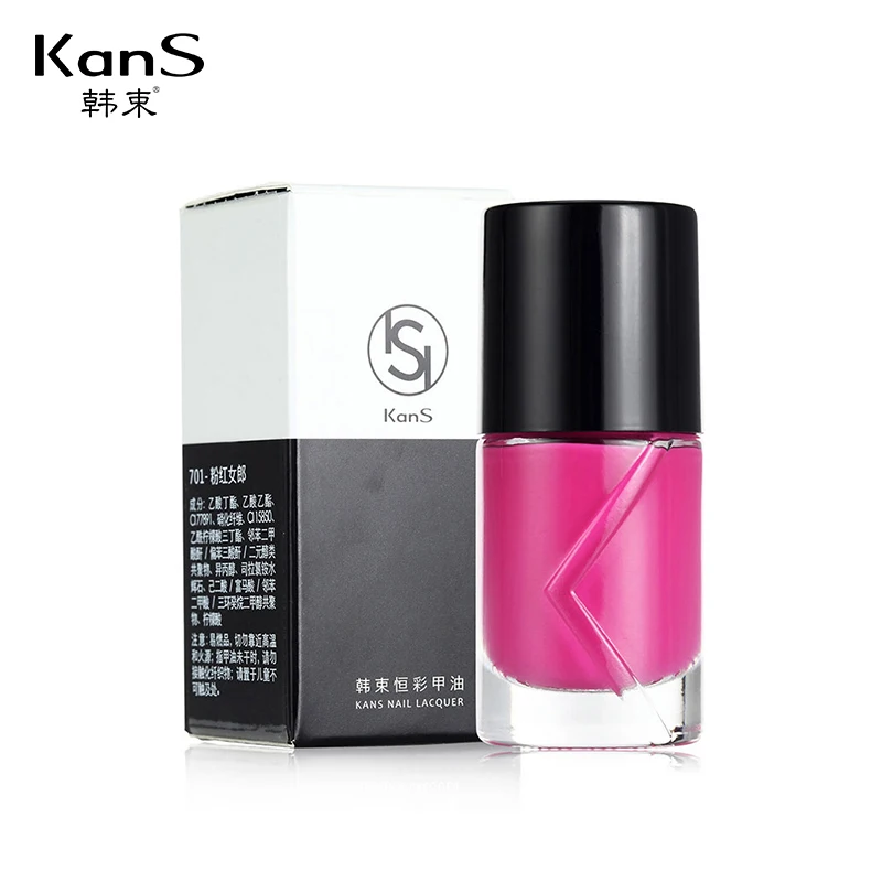 KanS Pink 11ML Nail Makeup No Smell Mini Fashion Magic Beauty Quikly Dry Ice Lamp Nail