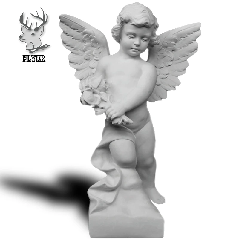 Lovely Angel Statue Small White Marble Angel Baby Statue Buy Marble