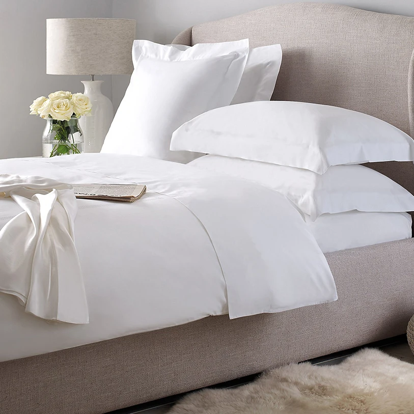 Wholesale 250tc Cvc 50 50 Duvet Cover Sets Cheap Hotel Bed Linen